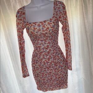 Forever 21 Size SP - Floral Long Sleeve Dress